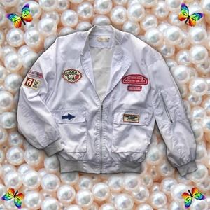 Wen Yao Patches Bomber Jacket